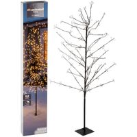 Drzewko Świąteczne Świecące Dekoracyjne Zewnętrzne Ogrodowe Lampki 150 cm