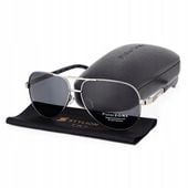 DUŻE OKULARY MĘSKIE POLARYZACYJNE PRZECIWSŁONECZNE Pilotki marki POLARZONE