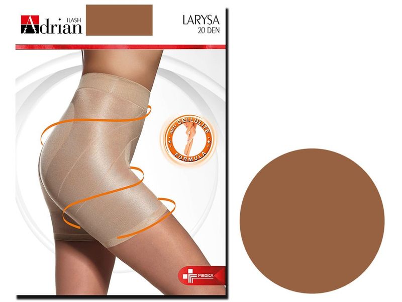 Rajstopy antycellulitowe 20 den Larysa Beige 3 zdjęcie 1