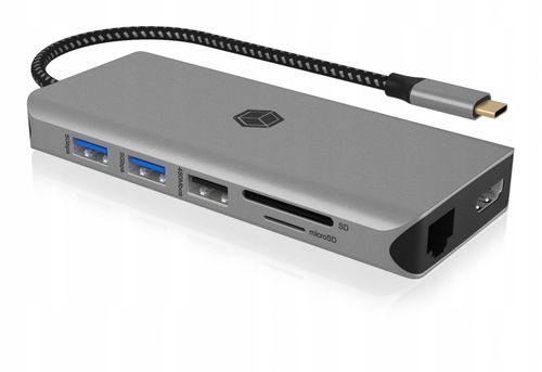Stacja dokujaca ICY BOX USB-C 12w1 PD 100W na Arena.pl