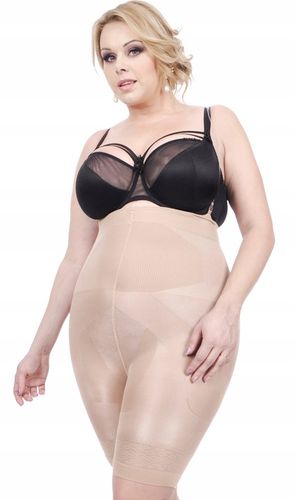 Orirose WYSOKIE Majtki mocno WYSZCZUPLAJĄCE brzuch MODELUJĄCE uda SIZE PLUS na Arena.pl