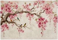 Fototapeta Na Flizelinie Do Sypialni Salonu Kwiat wiśni 300x210