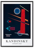 Plakat Kandinsky obraz abstrakcja 61x91 cm w czarnej ramie