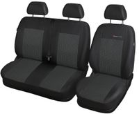 Pokrowce na fotele przód 2+1 szyte na miarę do Opel Vivaro C III BUS 2019-