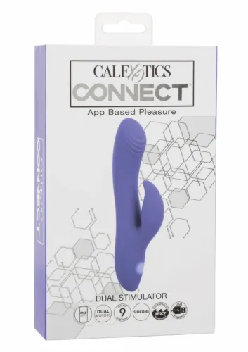 calexotics connect dual stimulator silikonowy, sterowanie aplikacją na Arena.pl