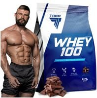 TREC ODŻYWKA BIAŁKOWA 2275G 100 BIAŁKO SERWATKOWE WPC PROTEIN Aminokwasy