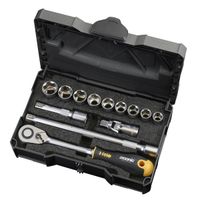 zestaw narzędzi 1/2'' felo ergonomic 12cz + grzechotka - l/fl05681318