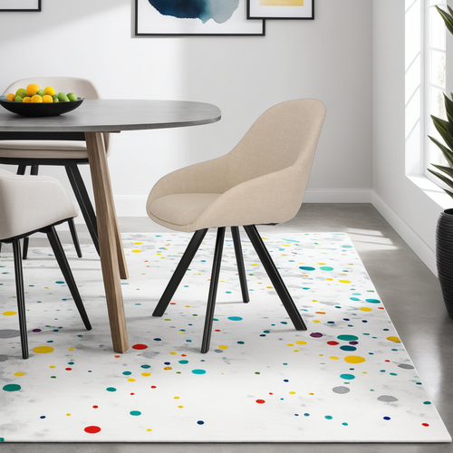 Krzesło Nels beżowe czarne nogi na Arena.pl