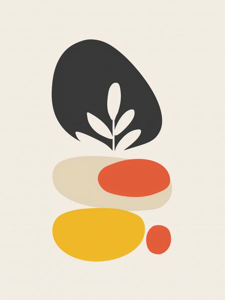 Plakat 60x80cm Botaniczna Spójność zdjęcie 1