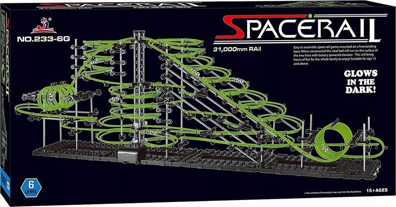 SpaceRail Tor Dla Kulek level 6G - Kulkowy rollercoaster zdjęcie 2