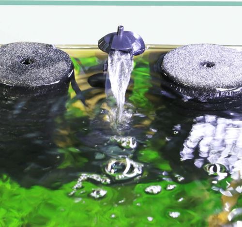 Filtr Gąbkowy Do Akwarium JF-160B z pompą 350l/h z Pojemnikami na Wkłady na Arena.pl