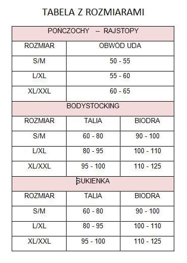 Bielizna-Rajstopy Czarne Roxy L/Xl zdjęcie 8