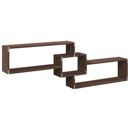 Półka ścienna, 158x18x53 cm, brązowy dąb na Arena.pl