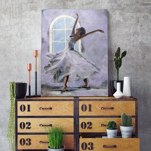 Obraz na płótnie - Canvas, Tancerka 2 60x80 na Arena.pl