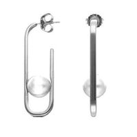 Kolczyki Damskie Majorica 17178.01.2.E00.906.1 Srebrzysty