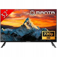 Smart TV Telewizor 32 cale Android HD LED dekoder DVBT2 WIFI LAN USB Manta
