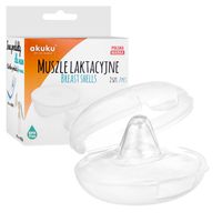 AKUKU Muszle laktacyjne osłonki 2 sztuki
