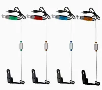 SWINGERY HANGERY ELEKTRYCZNE ELEKTRONICZNE SYGNALIZATOR WĘDKARSKI DIODA LED