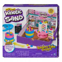 KINETIC SAND CUKIERNIA SKLEPIK Z TORCIKAMI CIASTKARNIA PIASEK KINETYCZNY