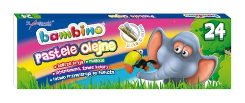 PASTELE OLEJNE BAMBINO 24 KOLORY na Arena.pl