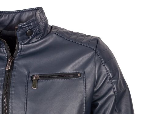 MĘSKA KURTKA SKÓRZANA GRANAT r.XXL REFREE A1406C-1 na Arena.pl