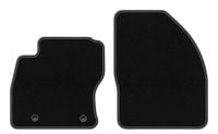 Dywaniki przednie welurowe czarne do: Ford Focus MK2 2006-2010 cabrio