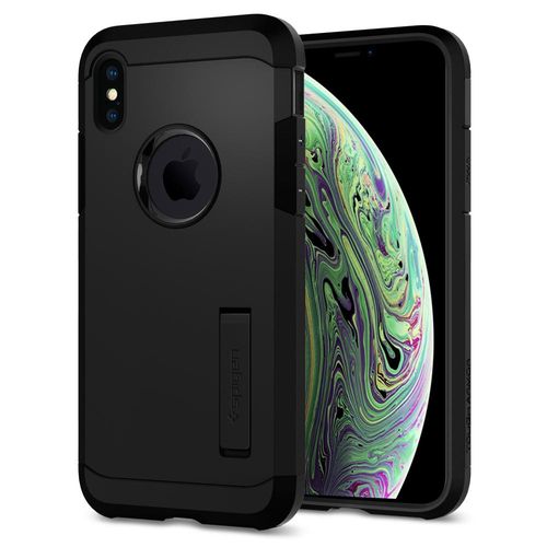 SPIGEN TOUGH ARMOR - iPhone X / XS - BLACK na Arena.pl