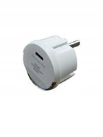 2X Adapter Ładowarka sieciowa USB C 2,4A do gniazdka Brennrnstuhl