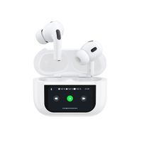 słuchawki u19 douszne tws bezprzewodowe bluetooth 5.3 z wyświetlaczem