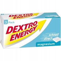 DEXTRO Energy glukoza z magnezem 3 szt. kostki tabsy