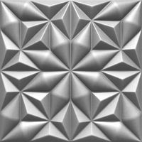 Panele ścienne , Piankowe Kasetony Sufitowe 3D ONYX SZARY