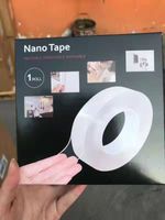 Dwustronna taśma żelowa NANO wielokrotnego użytku bardzo mocna