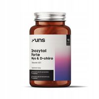 UNS INOZYTOL FORTE Myo & D-chiro 90 vege kaps. PCOS, NA STRES, NA NERWY