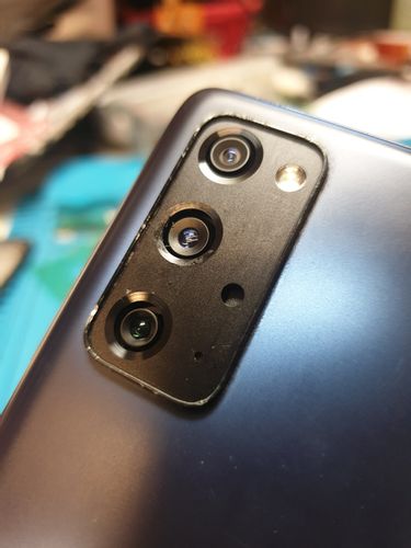 Samsung Galaxy S20 FE G780f ORYGINALNA SZYBKA KAMERY SZYBA OCZKO Czerwony na Arena.pl