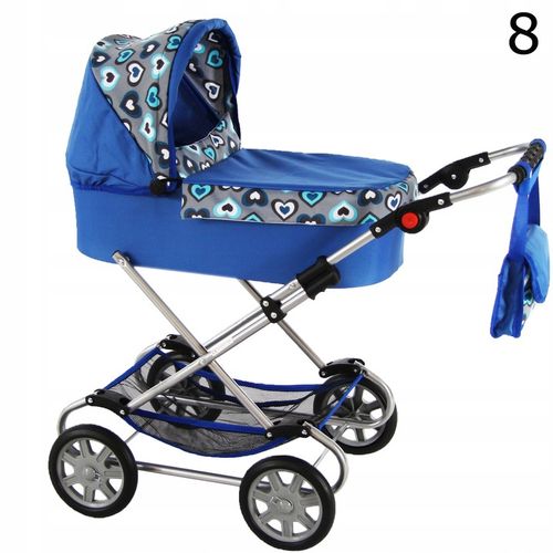 WÓZEK DUŻY DLA LALEK GŁĘBOKI + Pościel+Torebka PL na Arena.pl