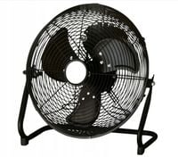 CYRKULATOR WENTYLATOR PODŁOGOWY RETRO 40CM QUIGG CZARNY