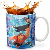 KUBEK 330ml GRAFIKA PREZENT ŚWIĘTA WZÓR - BAJKA RALF RALPH + IMIĘ