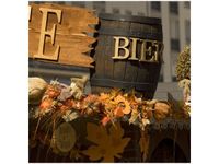 50X50CM BECZKA PIWA OBRAZ