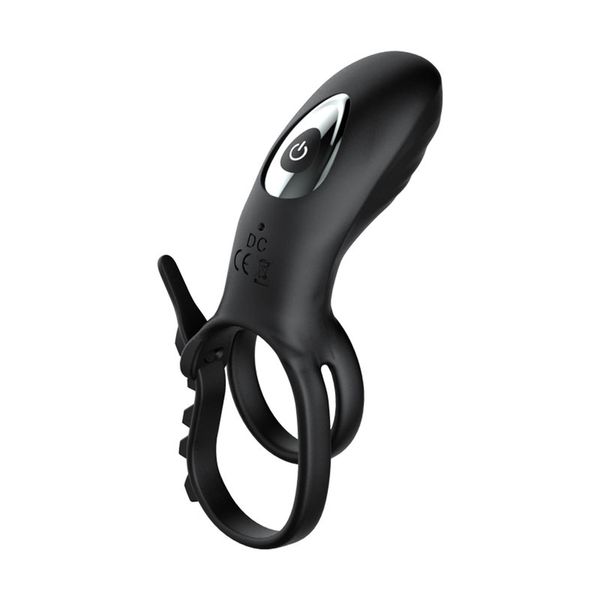 Adjustabledouble Cockring With Remote zdjęcie 2