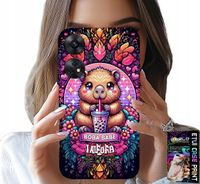 ETUI DO OPPO RENO8 T 4G - SŁODKA KAPIBARA Z SZEJKIEM, SUPER WZORY