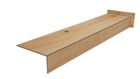 Płytki na schody STOPNICA DREWNOPODOBNA bez nacięć, 100x30 - DĄB ZŁOTY