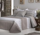 Poszewka na kołdrę MARBLE beżowo-szara 140x200cm