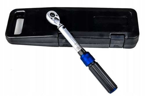 KLUCZ DYNAMOMETRYCZNY 1-25NM Z BLOKADĄ 1/4'' ETUI CERTYFIKAT KALIBRACJI na Arena.pl