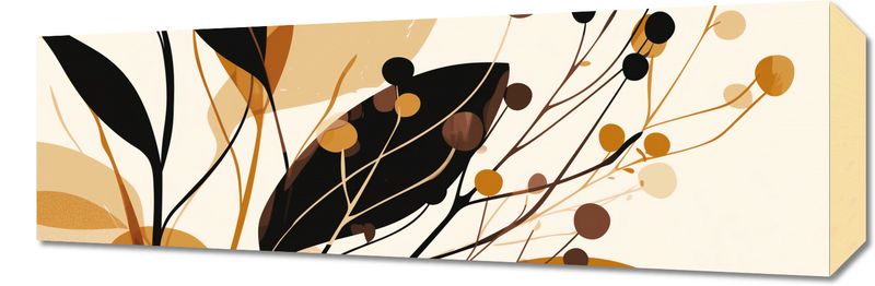 Obraz 60x20cm Jesienne Sylwety zdjęcie 1