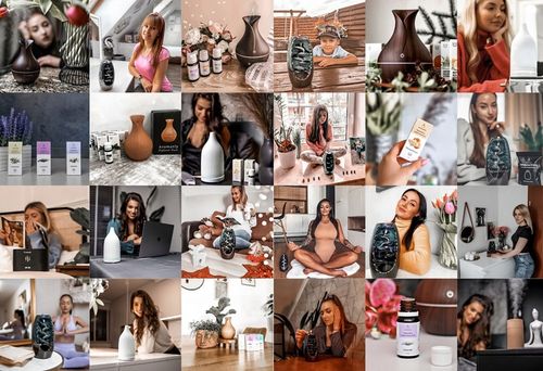 Aromatly DYFUZOR ZAPACHOWY NAWILŻACZ POWIETRZA KOMINEK AROMATERAPIA na Arena.pl