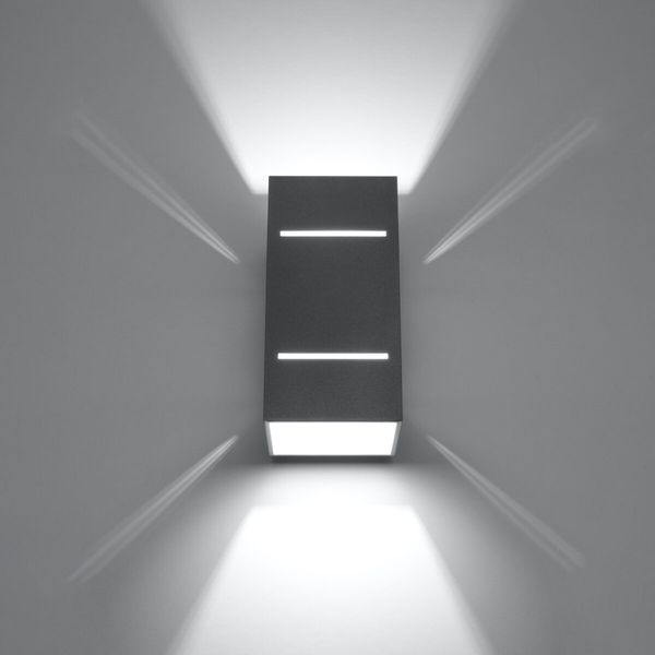 Kinkiet BLOCCO szary zdjęcie 3