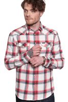 KOSZULA MĘSKA WRANGLER LS WESTERN SHIRT 