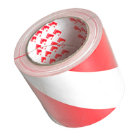TAŚMA PCV 2724 100mm/33m BIAŁO-CZERWONA, ZNAKUJĄCA BHP SAMOPRZYLEPNA, SCAPA