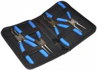 szczypce pierścieni segera 175mm 4szt zewnętrzne wewnętrzne proste wygięte