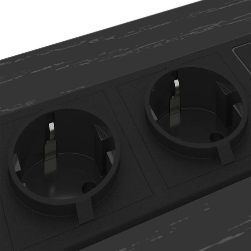 Szafka Nocna z szufladą Czarny dąb 41.5 x 40.5 x 55 cm na Arena.pl